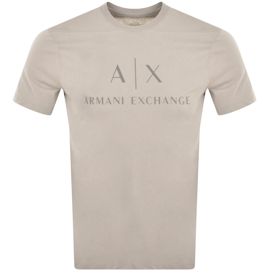Armani Exchange 8nztcj z8h4z Short Sleeve T Shirt Beige XL Man